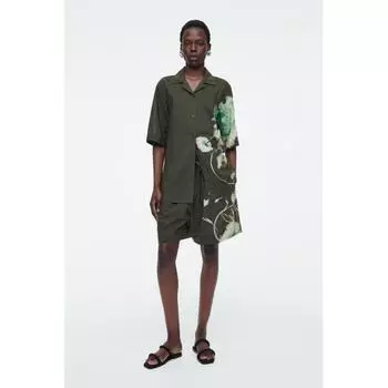 Шорты COS Japan с цветочным принтом и кулиской