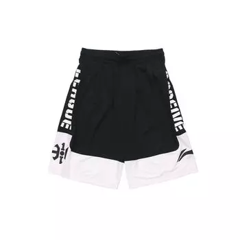 Шорты для баскетбола Li Ning Sports Training длиной до колена, мужские шорты, черные AAPN041-1 M
