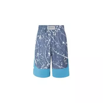 Шорты для баскетбола Li Ning свободного кроя, мужские шорты синего цвета AAPQ105-1 L
