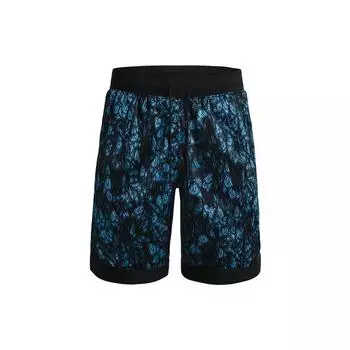 Шорты для баскетбола Under Armour Curry Versa Mesh Quick-Dry Loose, мужские шорты Radiant-Blue 1366635-422 L