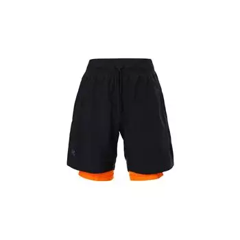 Шорты для бега «два в одном» Under Armour Мужские плавки черные 1376831-002 M