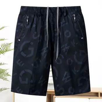 Шорты для мальчиков со свободными карманами, прямая трубка, свободная рабочая одежда, капри, мужские спортивные шорты XXXL