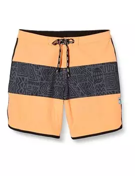 Шорты для серфинга Stretch Panel ANDY 17 Swimsuit Pumpkin 32 [Фото] [Мужские] Водоотталкивающие (4WAY-шаблон) [MBS056 / BRDS]