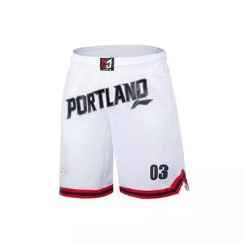 Шорты для соревнований по баскетболу Li Ning Sports Letter Print, мужские шорты AAPQ057-2 S