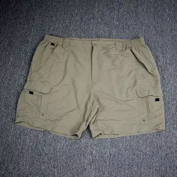 Шорты для толстяка с несколькими карманами, быстросохнущие, для очень полных мужчин, до 100 кг