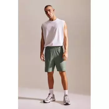 Шорты для тренировок HM DryMove, растягивающиеся в 4 направлениях, цвета хаки, зеленые