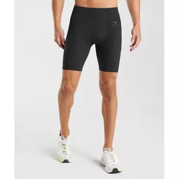 Шорты GYMSHARK Control Baselayer, черные A3A2Y BBBB XS