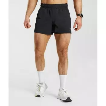 Шорты GYMSHARK Sport 5 черные A2A8K BBBB XS
