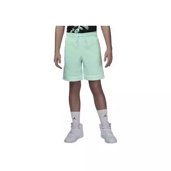 Шорты Jordan Dri-FIT однотонные, на шнуровке, дышащие, повседневные, детские, светло-зеленые DR8097-312 XL