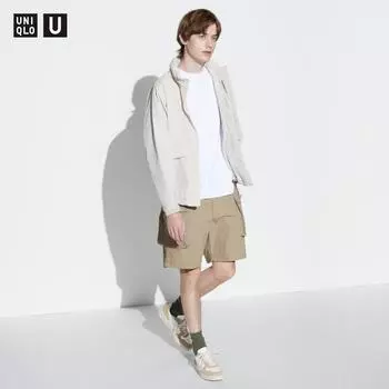 ШОРТЫ-КАРГО UNIQLO ЯПОНИЯ ПАРАШЮТ 04 GRAY/XS