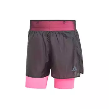 Шорты мужские Adidas Tokyo Running 2-в-1, черные IP3555 M