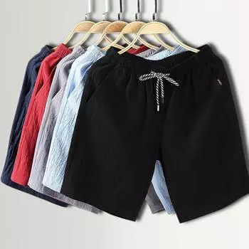 Шорты мужские брюки летние повседневные хлопковые свободные корейская версия брюк tide брюки M