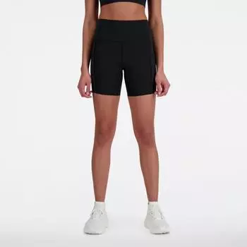 Шорты New Balance United Airlines NYC Half NB с гладкими карманами и высокой посадкой 6 WS41271CBK XS