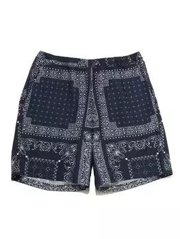 Шорты North Aloha Vent, легкие, водоотталкивающие, с защитой от ультрафиолета, бандана, новые, синие, M [The Face], мужские