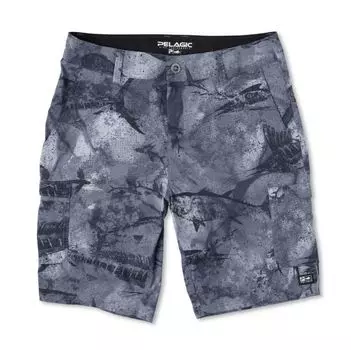 Шорты Pelagic 1002 Hybrid 20 дюймов Madeira Cargo Open Seas BLK 30 (4231)