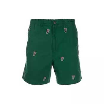 Шорты Polo Ralph Lauren SS22 Prepster с принтом Мужские шорты Зеленый 710870326-001 M