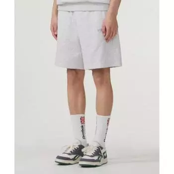 Шорты Reebok Classic Vector Loose Fit, меланж, серый 75