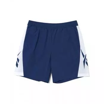 ШОРТЫ REEBOK VECTOR BLOCK СИНИЕ С БЕЛЫМИ M