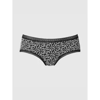 Шорты Uniqlo Hip Hugger Flower 09 BLACK/WOMEN S