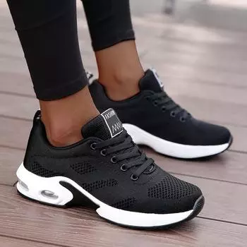 Shose for Women Summer Lightweight Sneakers Outdoor Sports Breathable Mesh Comfort Running Shoes Cushion Basketball Shoes Woman 37