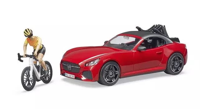 Шоссейный велосипед bruder BRUDER Roadster BR03485 и (с фигурой)