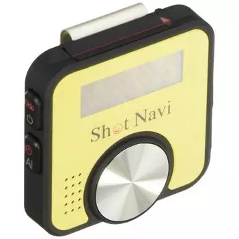 Shot Navi Shot Navi Golf Navi Gps V1 Желтый Японская профессиональная ассоциация гольфа, рекомендованная Sn V1