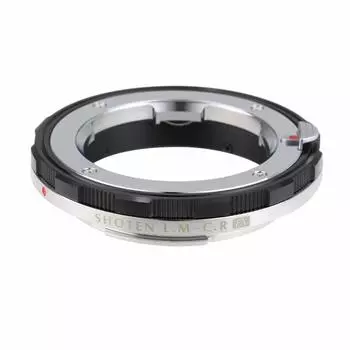 SHOTEN Mount Adapter EX M mount lens Canon RF mount LM-CR (Leica conversion) (Black)