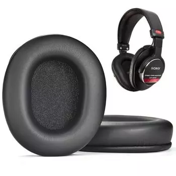 ShotR Ear Pad амбушюр SONY Sony наушники сменный чехол Protein Leather Memory Foam черный MDR-CD900ST / MDR-7506 / MDR-V6 / MDR-V7