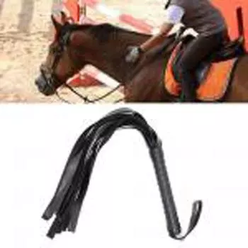 Шоу Флоггер Crop Party Искусственная кожа Хлыст для верховой езды Хлыст для верховой езды Скачки Хлысты для верховой езды
