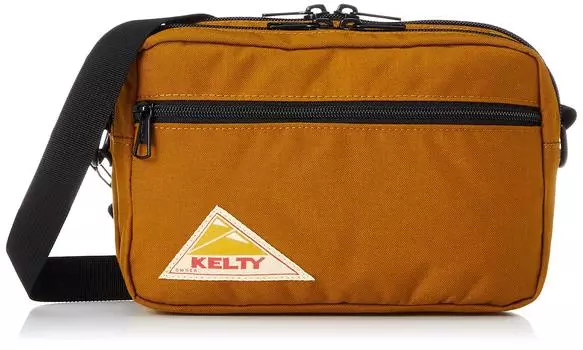 Shoulder Bag 2592155 Rectangle Zip Shoulder Caramel [Kelty]
