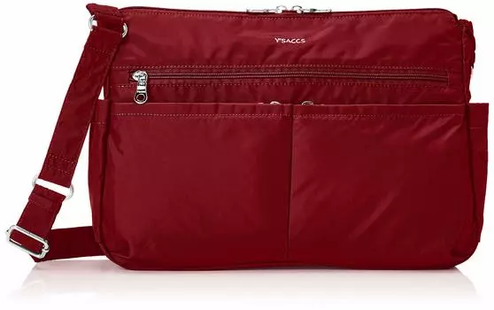 Shoulder Bag Antibacterial Shoulder L Wine [Isaac] [HeiQ VIROBLOCK] Women s
