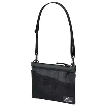 Shoulder Bag Classic Sacoche M CLASSIC SACOCHE M Coated True Black [Gregory]