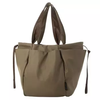 Shoulder bag container bag M size ladies beige [Isaac] (21)