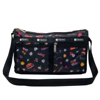 Shoulder bag crossbody DELUXE SHOULDER SATCHEL 7519 [LeSportsac] (STAY TRUE) [product]