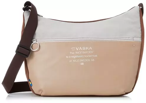 Shoulder Bag Crossbody Ladies Synthetic Leather PU Leather Water Repellent Navy Black Bag Brown [Mozu] Men s VZPL-03 [VASKA by]