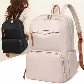 Shoulder Bag for Women 2024 New Nylon Fabric Casual Simple Student Backpack Versatile Large Capacity Travel Bag Backpack