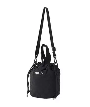 Shoulder Bag HEART QUILTED SHOULDER BAG BLACK [Milkfed] Women s