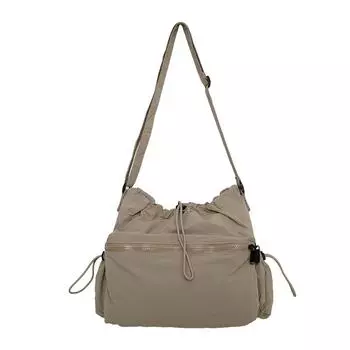 Shoulder Bag Japanese Harajuku Versatile Large-Capacity Messenger Bag Men S Satchel Trendy Student Messenger Bag хаки