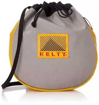Shoulder bag KINCHAKU [Kelty] 80 S Gray/Musterd
