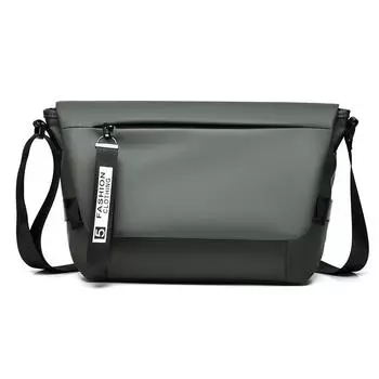 Shoulder Bag Men s Messenger Bag Student Crossbody Small Square Bag зелёный