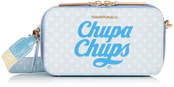 Shoulder Bag Official Chupa Chup Collaboration Shoulder Bag Light Blue [Samantha Vega] Bag/Mini Women s
