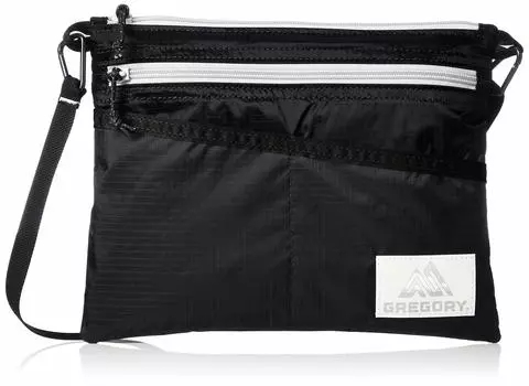 Shoulder Bag Official Sacoche LT M Current Model BLACK One Size [Gregory]