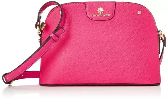 Shoulder Bag Official Simple Bijou Shoulder Bag Cherry Pink [Samantha Vega] Bag/Mini Women s