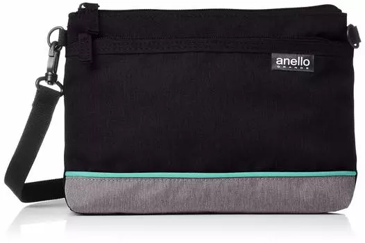 Shoulder Bag SP Lightweight Water Repellent Sacoche Bag Black [Anello Grande] GU-A0801