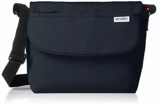 Shoulder bag SPS Lightweight heathered poly Messenger S Navy [Anello Grande] GU-A0961 water-repellent