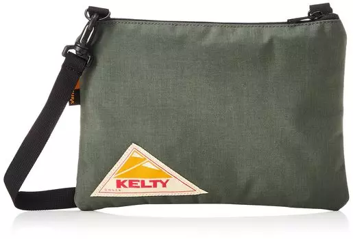 Shoulder bag VINTAGE FLAT POUCH S Sage [Kelty]