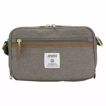 Shoulder Bag Water Adult Travel GHM0512 Gray [Anello Grande] Repellent/Lightweight