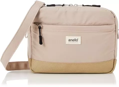 Shoulder crossbody water shining GTM0432 Light Beige [Anello Grande] bag, bag, lightweight, repellent,