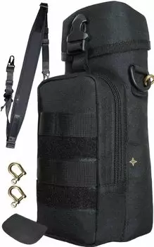 Shoulder peg removable shoulder reinforced bottom 20 bottle water bottle black [GADLE GEAR] case, belt, plate, storage, case,