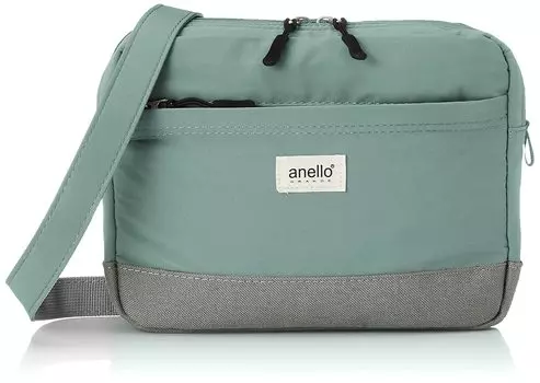 Shoulder shiny GTM0432 Mint green [Anello Grande] bag, crossbody, lightweight, water-repellent,